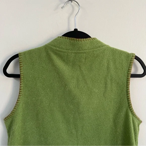 Vintage Fleece Vest with Horses - Picture 7 of 9